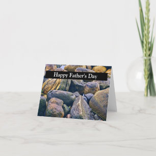 Carte un motif de petits rochers arrondis