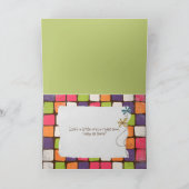 Carte un motif fou qui pense à toi (Intérieur)