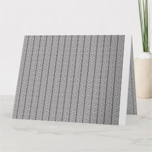 Carte Un motif géométrique blanc et gris remplit l'image