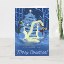 Un Noël bonhomme de neige