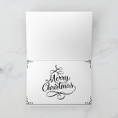 Carte Un Noël doré (Intérieur)