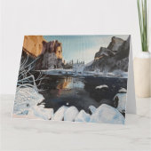 Carte Un Noël en forêt, par Gary Poling (Devant)