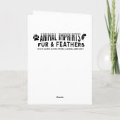 Carte Un Noël Moo-ey | Amusant Vacances Pun Vache (Dos)