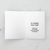 Carte Un Noël Moo-ey | Amusant Vacances Pun Vache (Intérieur)