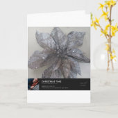 Carte Un Noël saint (Fleur jaune)