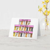 Carte Un Noël très gay (Fleur jaune)