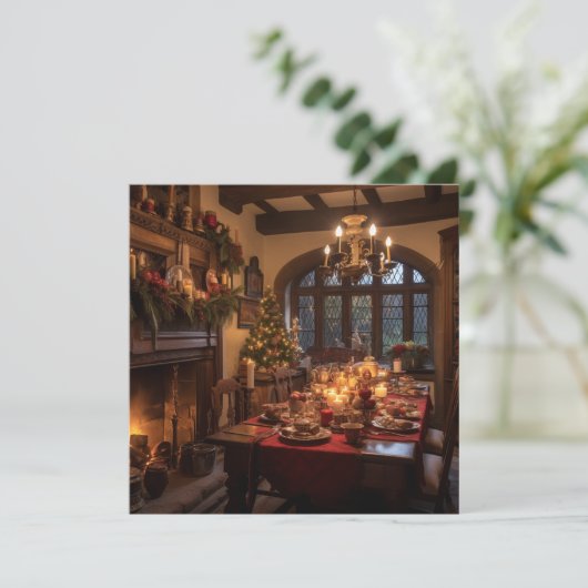 Carte Un Noël Tudor (Debout devant)