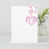 Carte Un nouveau cœur pour aimer, fille (Debout devant)