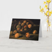 Carte Un panier de pommes de Vincent van Gogh (Fleur jaune)