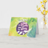 Carte Un papa aimant (Fleur jaune)