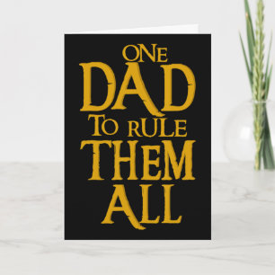 Carte Un papa pour les gouverner tous Gif de la fête des
