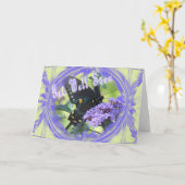 Carte Un papillon GetWellWish-peut modifier les mots int (Fleur jaune)