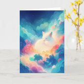 Carte Un paradis paisible (Fleur jaune)