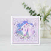 Carte Un paradis violet & neige (Debout devant)