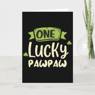 Carte Un Pawpaw Chanceux Drôle de Saint-Patrick Correspo