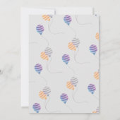 Carte Un Petit Baby shower Boo (Dos)