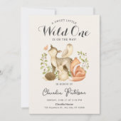 Carte Un Petit Boho Un Boho Un Boho Des Animaux Bois (Devant)