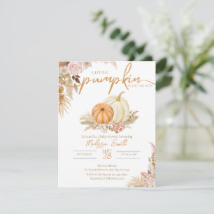 Carte Un Petit Citrouille Se Trouve Sur Le Chemin De Boh