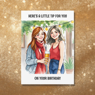 Carte Un petit conseil pour vous   Humour d'anniversaire