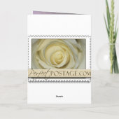 Carte Un petit lilas (Dos)