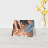 Carte Un petit rappel : Il est temps pour votre (Fleur jaune)