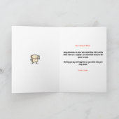 Carte Un petit toast pour votre nouvelle maison (Intérieur)