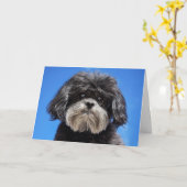 Carte Un peu d'amour (Fleur jaune)