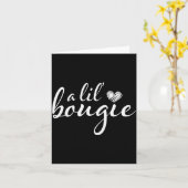 Carte Un peu de luxe drôle de vêtements pour femmes (Fleur jaune)