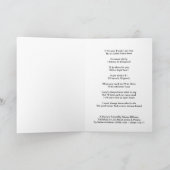 Carte Un Poème D'Ami Sincère (Intérieur)