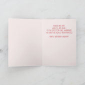 Carte Un poème d'anniversaire (Intérieur)