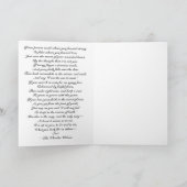 Carte Un poème victorien encourageant "Si l'on s'avère f (Intérieur)