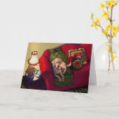 Carte Un répit Velvet (Fleur jaune)