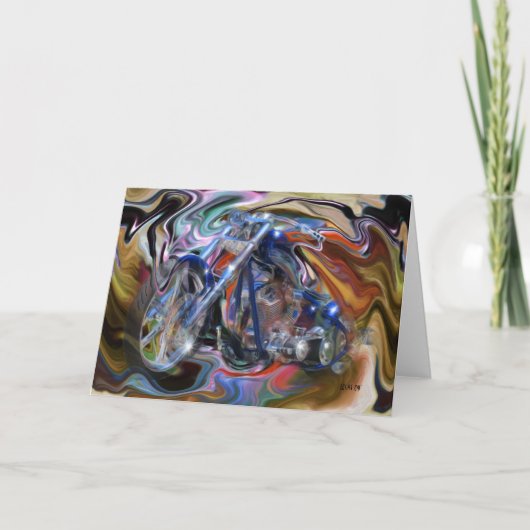 Carte Un rêve bleu (Devant)