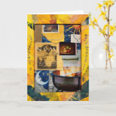 Carte Un rêve de jour de milieu de l'été de Tam Kozman (Fleur jaune)