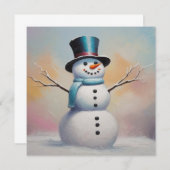 Carte Un rêve neigeux (Devant / Derrière)