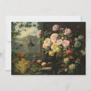 Carte Un riche bouquet de fleurs Franz Xaver Birkinger