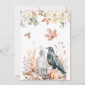 Carte Un sort | Fête des mariées Halloween (Dos)