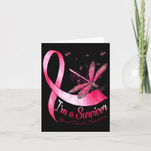 Carte Un survivant Dragonfly Sensibilisation au cancer d