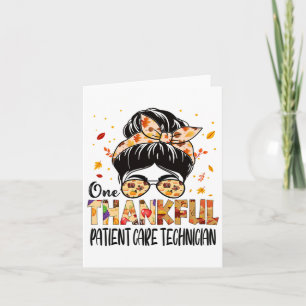 Carte Un Technicien En Soins Aux Patients Un Remerciemen