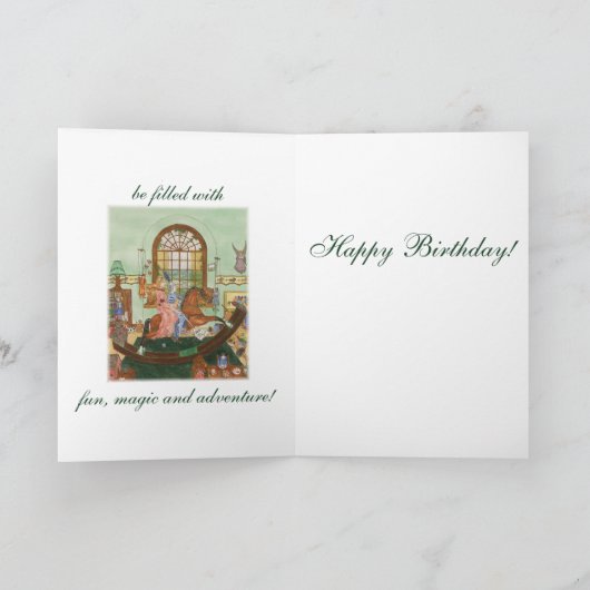 Carte "Un Temps Pour Faire Semblant" (Intérieur)