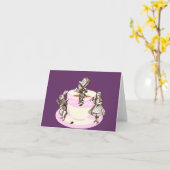 Carte Un thé fou (Fleur jaune)