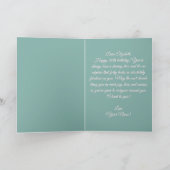 Carte Un toast à 40 ans fabuleux Ballons de Champagne (Intérieur)