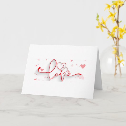 CARTE **UN TOAST À NOUS** POUR NOTRE *1ER ANNIVERSAIRE* (Fleur jaune)