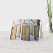 CARTE *UN TOAST CETTE SAISON DE VACANCES* CHEERS! (Devant)