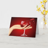 Carte Un Toast Lointain (Fleur jaune)