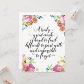 Carte Un très bon devis d'entraîneur Entraîneur merci ca (Devant/Arrière en situation)