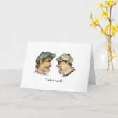 Carte Un type drôle Obtenir des conseils d'expert (Fleur jaune)