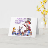 Carte Un Unbirthday très heureux à vous ! (Fleur jaune)