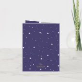 Carte Un vaisseau spatial décolle Joyeux anniversaire (Dos)