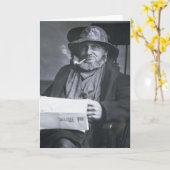 Carte Un vieux sel (Fleur jaune)